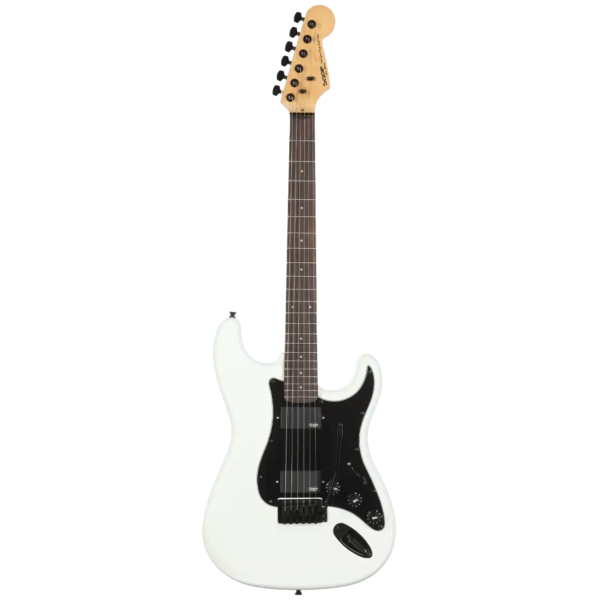 Электрогитара SQOE SEST210 Stratocaster HH White
