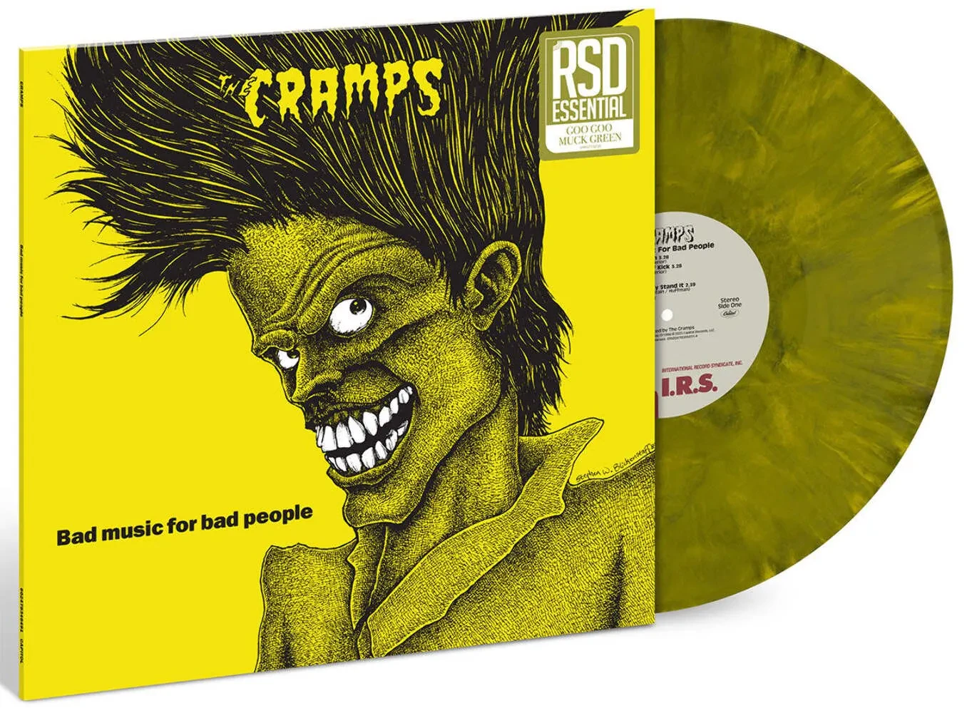 The Cramps - Bad Music For Bad People [Indie-Exclusive Goo Goo Muck Green Vinyl]