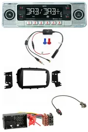 Dietz DAB USB MP3 Bluetooth Autoradio für Fiat 500X (ab 2015)