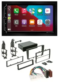 ESX 2DIN DAB USB MP3 Bluetooth Autoradio für Lexus IS 300 (2001-2005)
