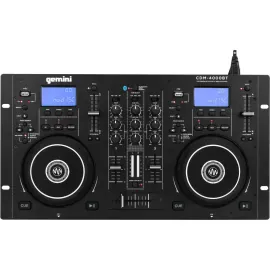 Gemini CDM-4000BT Dual DJ CD/USB Media Player with Bluetooth + Mixer