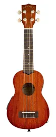 KALA Makala Soprano Ukulele, with EQ & Bag