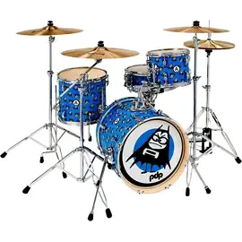 Ударная установка акустическая PDP by DW Aquabats Action Drums 4-Piece Shell Pack Cyan Blue