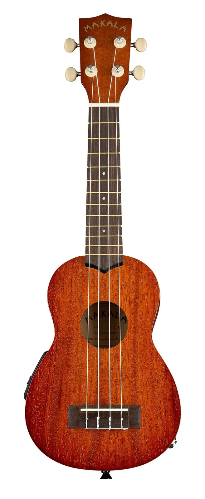 KALA Makala Soprano Ukulele, with EQ & Bag
