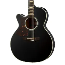 Takamine GN73CE Left-Handed Grand Concert A/E, Solid Spruce Top, Satin Black