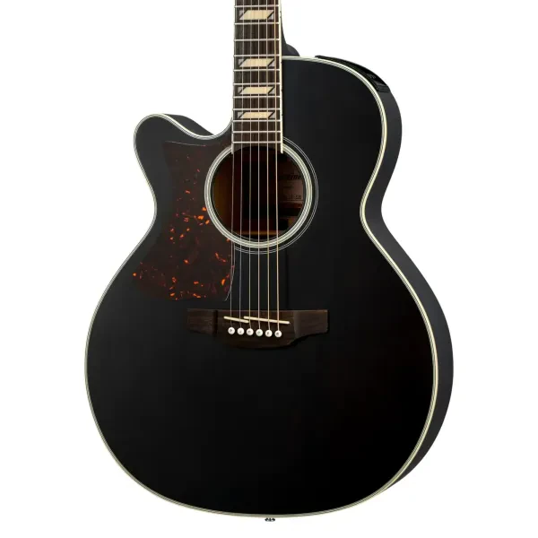 Takamine GN73CE Left-Handed Grand Concert A/E, Solid Spruce Top, Satin Black