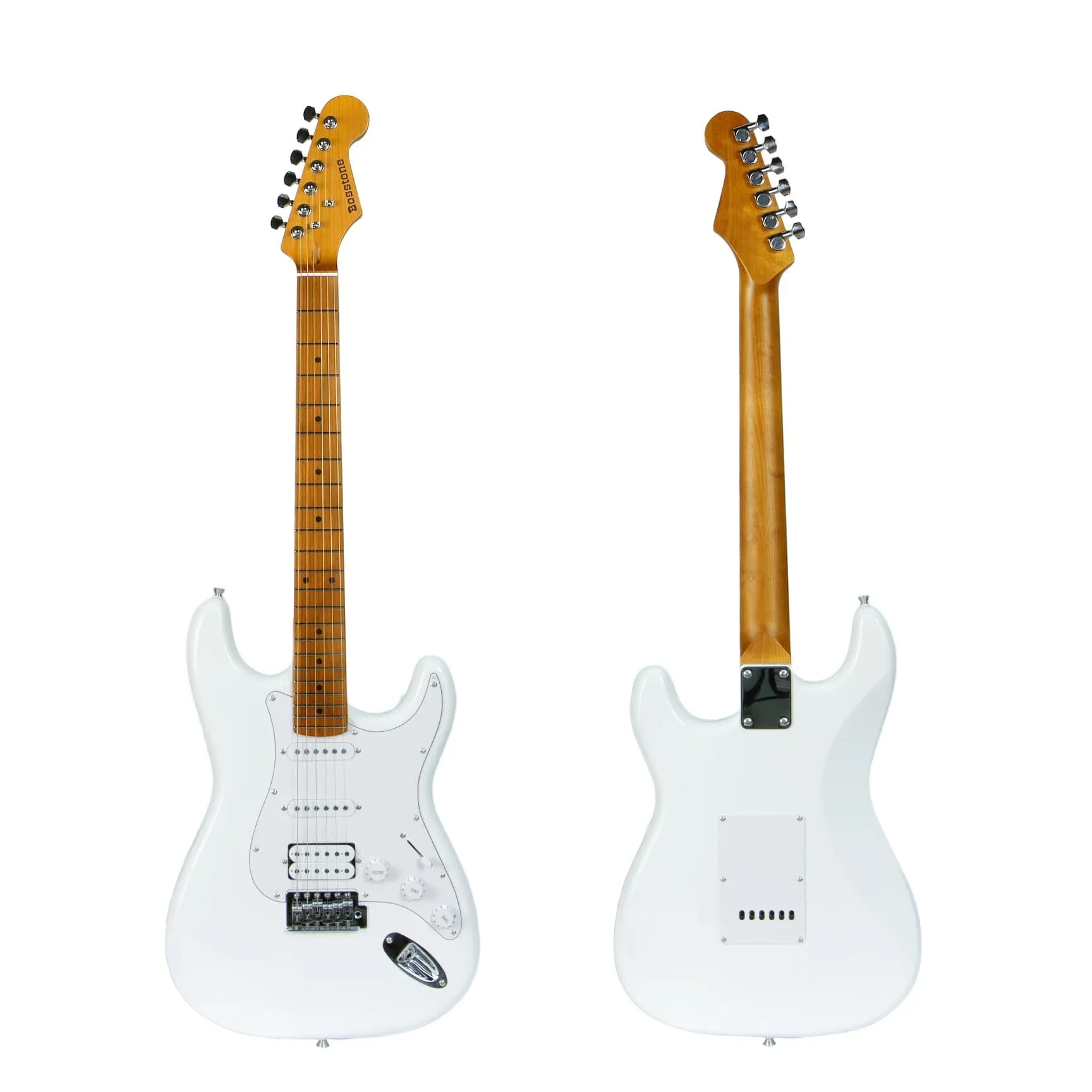 Электрогитара Bosstone SG-04 V.2 WH (2025) 6 струн, цвет белый