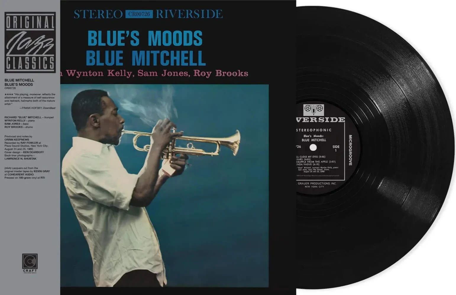 Виниловая пластинка Blue Mitchell – Blue's Moods (Релиз 2024)