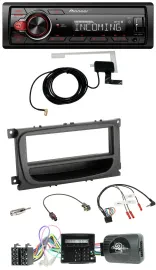 Автомагнитола Pioneer USB DAB Bluetooth для Ford C‑Max/Focus/Galaxy (2007–2010), поддержка управления с руля (CAN)