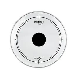 Пластик для барабана Williams 16" Target Dot Clear DT2