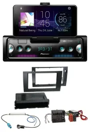Pioneer USB MP3 Bluetooth DAB Autoradio für Audi A4 B7 04-08 Symphony Aktivsyste