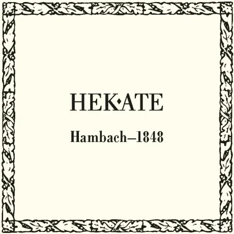 HEKATE - Hambach 1848 (CD)