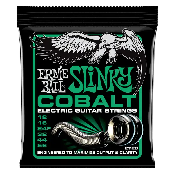 Струны для электрогитары Ernie Ball 2726 Not Even Slinky Cobalt 12-56