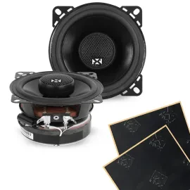 NVX VSP4 150W RMS 4" V-Series 2-Way Coaxial Car Speakers w/ Sound Damping