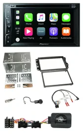Pioneer Lenkrad USB DVD Bluetooth DAB 2DIN Autoradio für Chevrolet Aveo Captiva