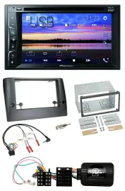 Pioneer Bluetooth 2DIN USB DVD DAB Lenkrad Autoradio für Fiat Stilo 2005-2007