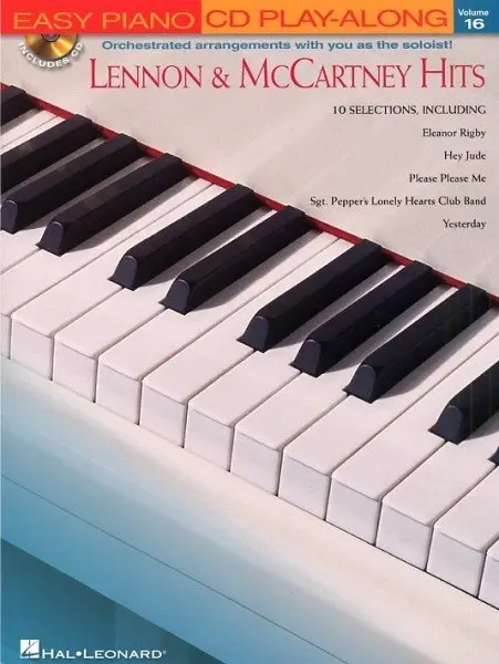 Ноты MusicSales EASY PIANO CD PLAY-ALONG VOLUME 16 LENNON AND MCCARTNEY