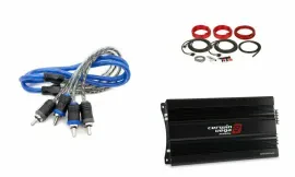 Cerwin Vega CVP2500.5D 5-Channel Class-D Amplifier w/ 8 AWG Amp Kit & RCA Cable
