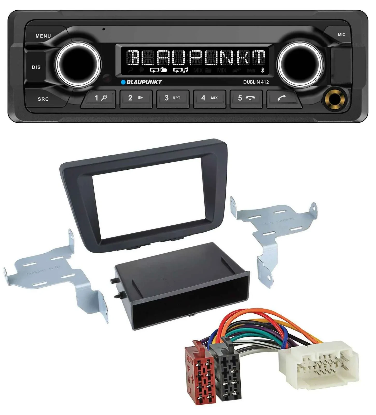 Автомагнитола для Suzuki Baleno (EW, с 2016) Blaupunkt MP3 Bluetooth USB AUX