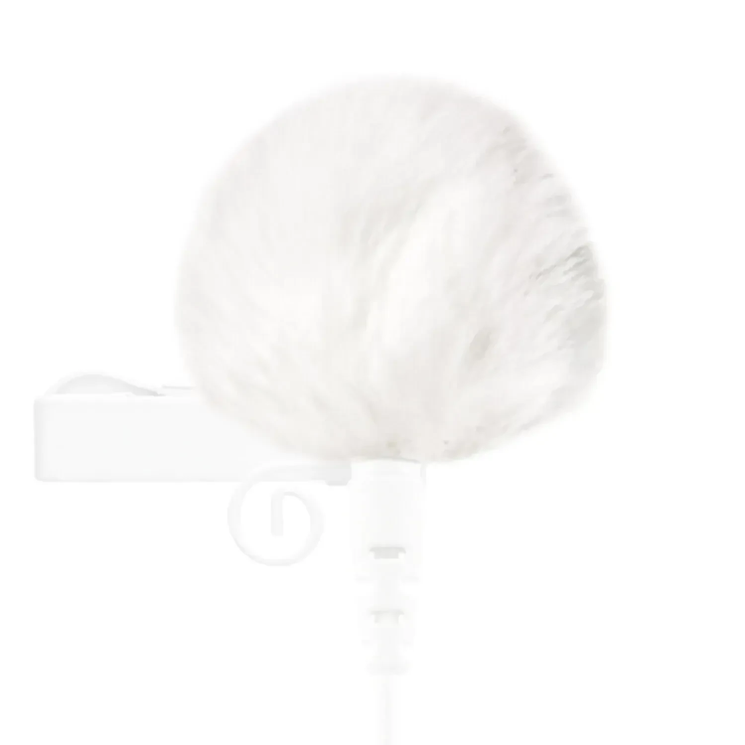 Ветрозащита для петличных микрофонов и гарнитур keepdrum WS05-WH мини, белая