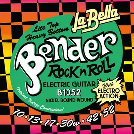 Струны для электрогитары La Bella B1052 The Bender 10-52