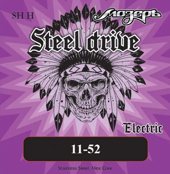 Струны для электрогитары Мозеръ SH-H Steel Drive 11-52