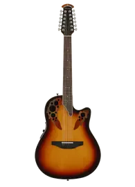 Электроакустическая гитара Ovation 2758AX-NEB Timeless Collection Elite 12-String Deep Contour New England Burst