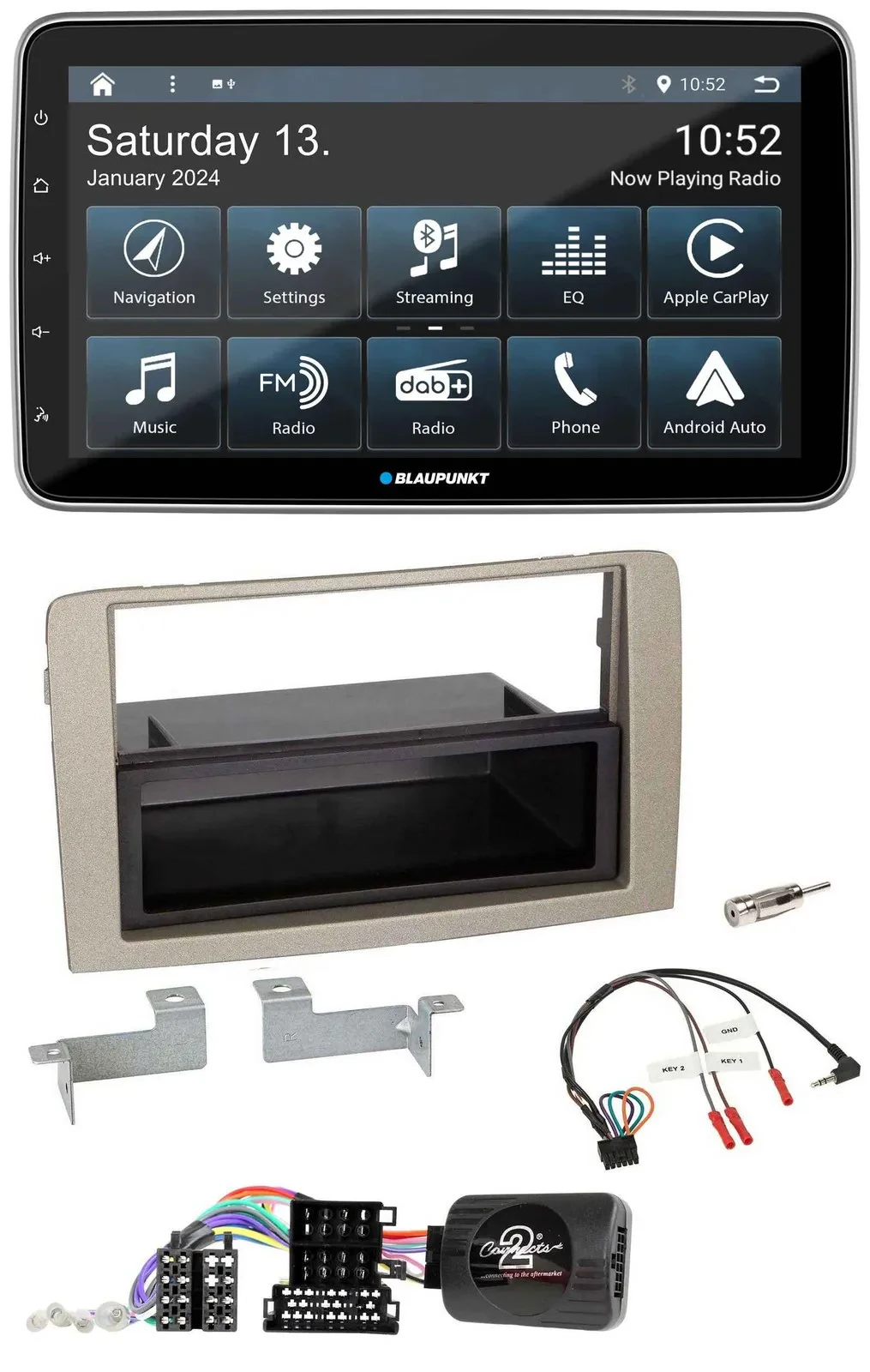 Blaupunkt USB DAB SD Lenkrad Bluetooth Autoradio für Lancia Musa 2004-2012