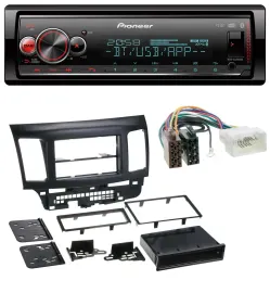 Pioneer Bluetooth USB MP3 DAB Autoradio für Mitsubishi Evo Lancer (ab 2008)