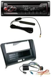 Pioneer CD USB AUX DAB MP3 Autoradio für Audi TT (2006-2014) - Quadlock
