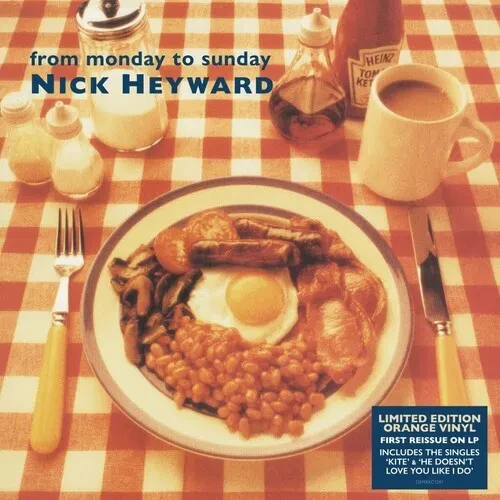 Виниловая пластинка Nick Heyward - From Monday To Sunday - Orange Colored Vinyl [New Vinyl LP] Color