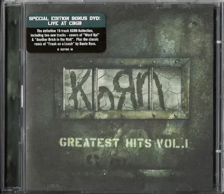 CD-диск Korn – Greatest Hits Vol. 1 (CD+DVD)