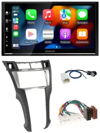 Kenwood DAB USB Bluetooth 2DIN MP3 Autoradio für Toyota Yaris (2007-2011)