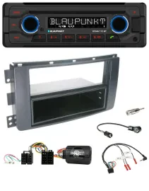 Blaupunkt Lenkrad MP3 CD Bluetooth USB Autoradio für Smart ForFour 2004-2006 sch