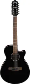 Электроакустическая гитара Ibanez AEG5012 AEG 12-String Black