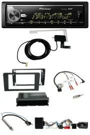 Автомагнитола Pioneer Bluetooth, DAB, USB, совместимая с кнопками на руле, для Audi A3, ISO