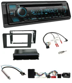 Автомагнитола Kenwood Bluetooth, USB, CD, DAB, совместима с управлением на руле, для Audi A3 Symphony активная система