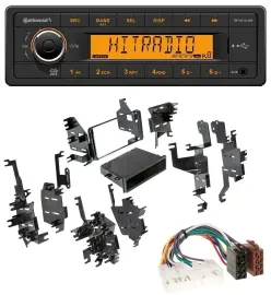 Continental 1DIN USB AUX MP3 Autoradio für Toyota Tundra / Celica / FJ