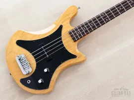 1978 Guild B-301-A Vintage Bass Natural Ash, 100% Original & Near-Mint w/ Case