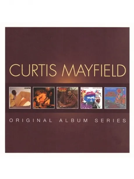 CURTIS MAYFIELD - Original Album Series (Curtis / Curtis / Live! / Roots / Back To The World / Sweet Exorcist) (5CD)