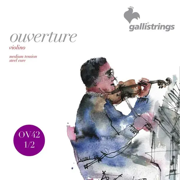 Струны для скрипки 1/2 Galli Strings OV42 серия Ouverture