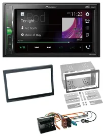 Pioneer 2DIN MP3 DAB USB Bluetooth Autoradio für Peugeot 207 307 Expert Partner