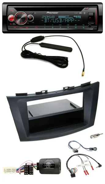 Pioneer USB DAB Lenkrad Bluetooth CD Autoradio für Suzuki Swift Sport ab 2011 sc
