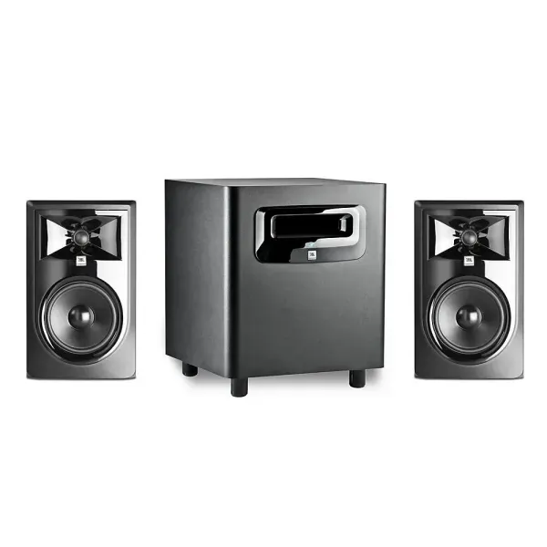 JBL 2.1 Studio Bundle w/6" Powered Studio Monitor Pair/10" Powered Subwoofer