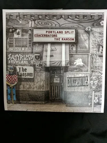 Виниловая пластинка Exacerbators – Split EP (Релиз 2017)