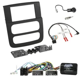 Einbauset Lenkradadapter Doppel DIN Autoradio für Dodge RAM 2002-2006