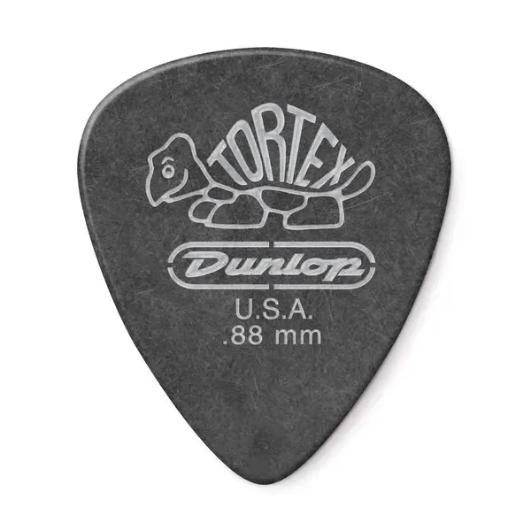 Набор медиаторов Dunlop 488R.88 Tortex Pitch Black Standard, 72 шт