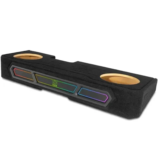 Корпус сабвуфера для авто NVX BOOST BE-GM-08SLVCC-S212 для GM Crew Cab 2008–2018, 2x12", закрытый