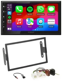 Kenwood MP3 USB DAB 2DIN Bluetooth Autoradio für Nissan 200 SX 1994-1998 240 SX