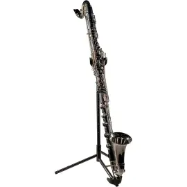 Backun Alpha Low C Synthetic Bass Clarinet 2-Piece Neck/Case/Nickel Plated Keys